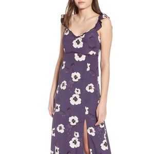 LEITH RUFFLED MAXI DRESS (Never worn)